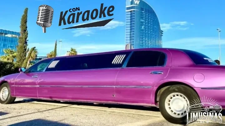 Llamativa limusina rosa en Barcelona con capacidad para 8 personas – Modelos Limusinas Barcelona Premium