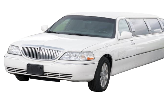 Limusina Lincoln americana blanca en Barcelona para bodas y eventos especiales