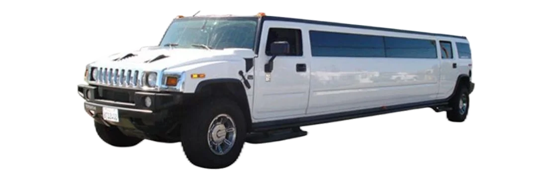 limusina hummer blanca